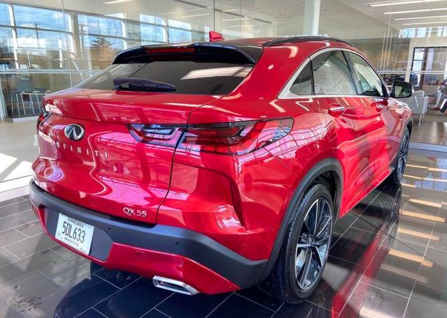 颜值很能打！全新英菲尼迪QX 55实车，2.0T引擎配四驱