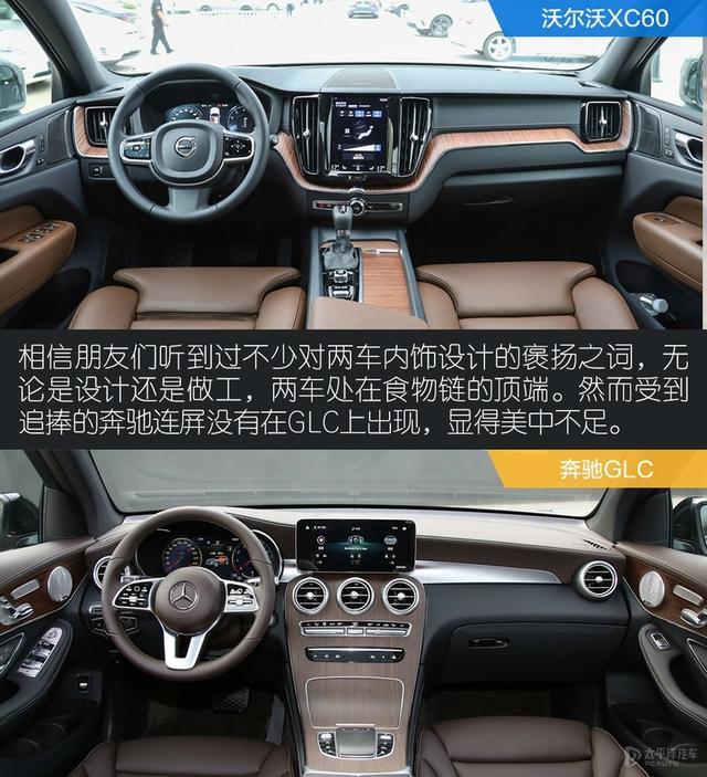 豪华中型SUV之战 沃尔沃XC60对比奔驰GLC
