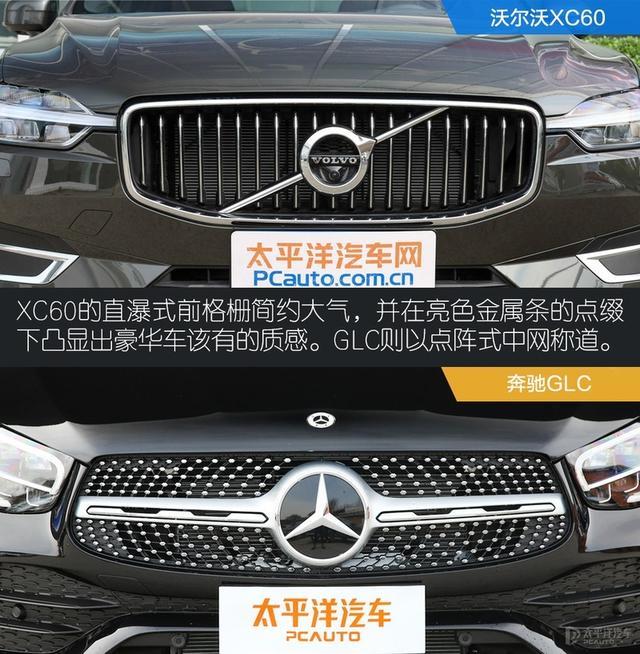 豪华中型SUV之战 沃尔沃XC60对比奔驰GLC