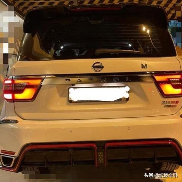 新款日产途乐Nismo实拍，前脸很凶悍，外观非常运动