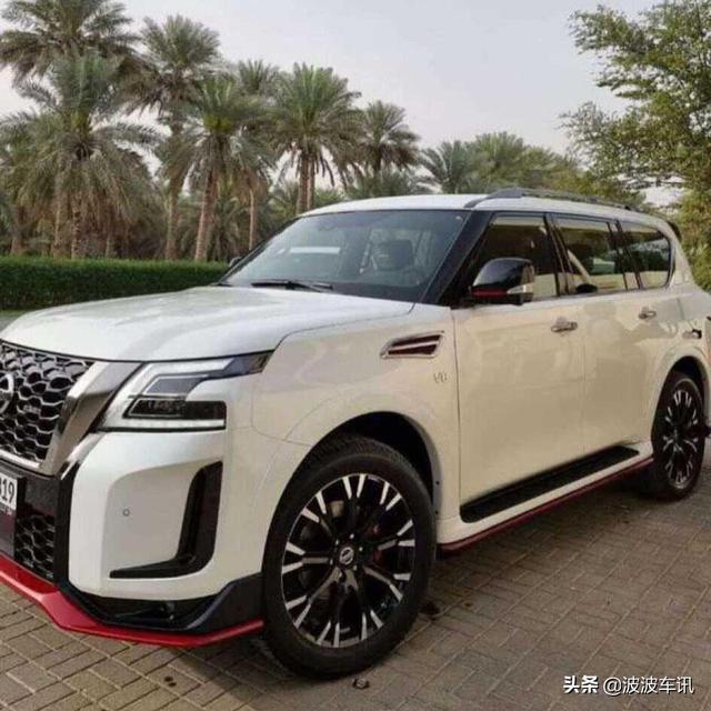 新款日产途乐Nismo实拍，前脸很凶悍，外观非常运动