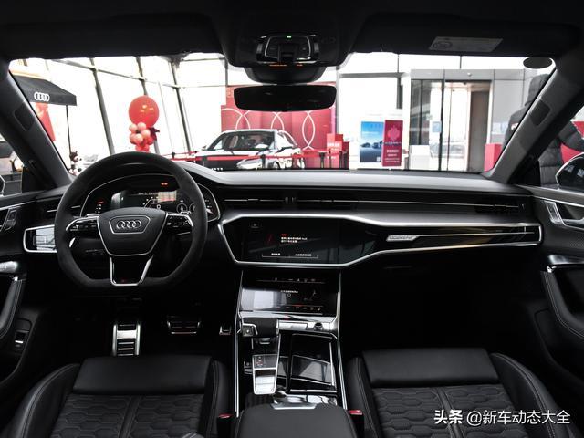 动力不输兰博基尼的轿车，V8+8AT，带你看奥迪RS 7