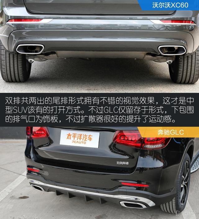 豪华中型SUV之战 沃尔沃XC60对比奔驰GLC
