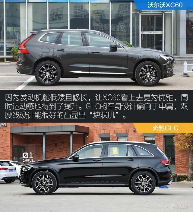 豪华中型SUV之战 沃尔沃XC60对比奔驰GLC