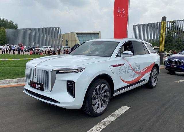 轴距3110mm的红旗E-HS9，55万很贵但有人觉得很值