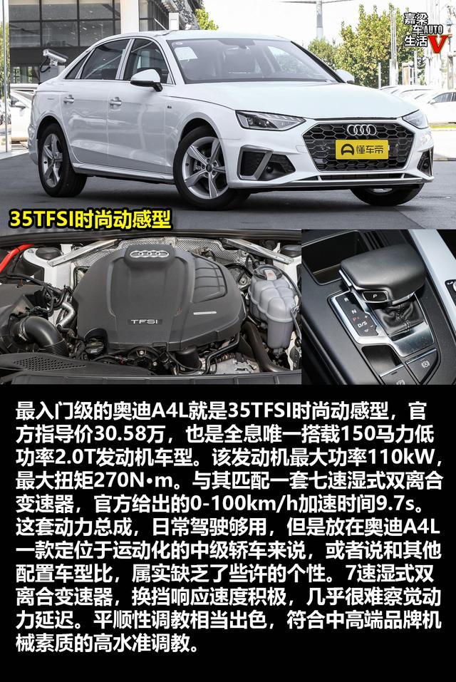 【新车横评】奥迪A4L 40TFSI豪华型值得推荐的理由