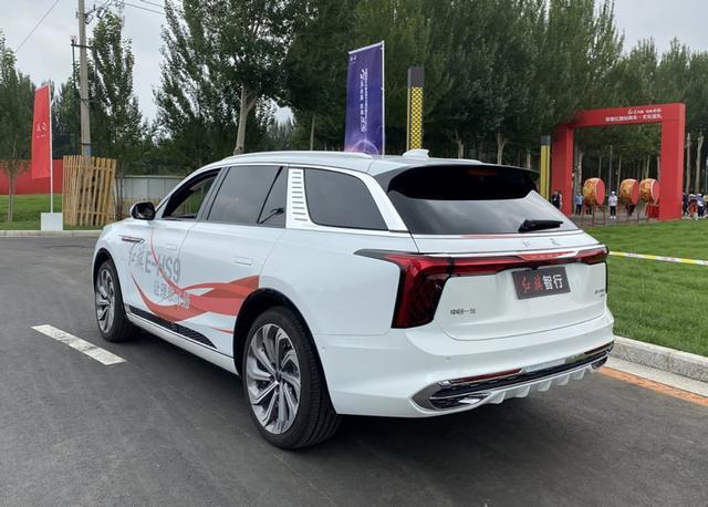 轴距3110mm的红旗E-HS9，55万很贵但有人觉得很值
