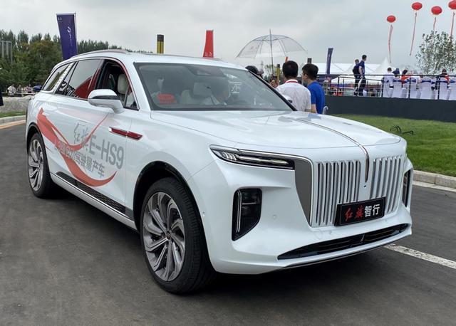 轴距3110mm的红旗E-HS9，55万很贵但有人觉得很值