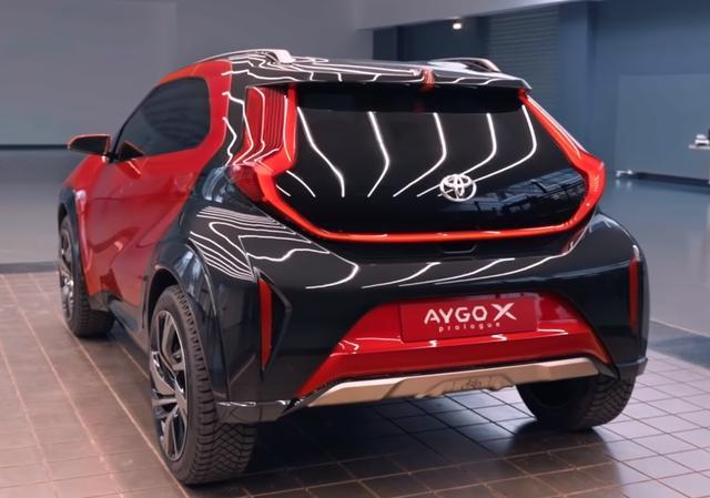 丰田AygoX实车曝光，续航300km，比宏光MINI香吗？