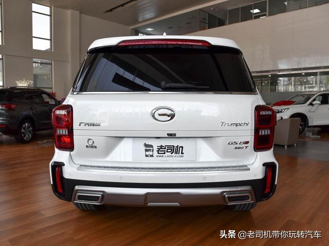 开在路上很霸道，宽度超1米9，大且便宜的SUV，传祺GS8S