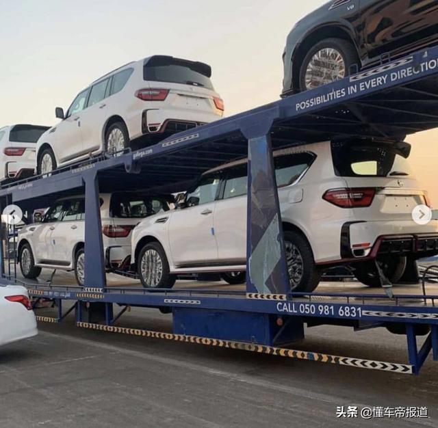 新车｜丰田“陆巡”车主羡慕吗？日产新款途乐运动版实车泄露
