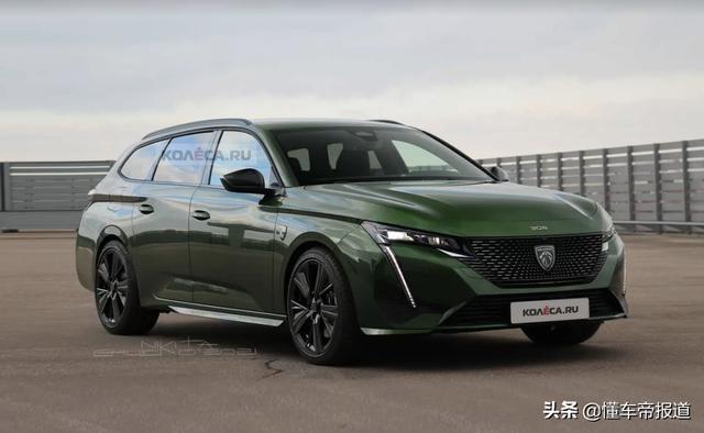 新车｜思域表示很羡慕？新一代标致308旅行版效果图曝光