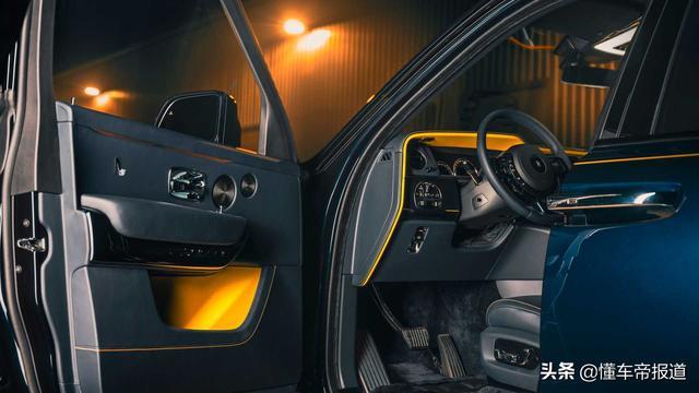 新车 | 独一无二 库里南Black Badge定制版官图