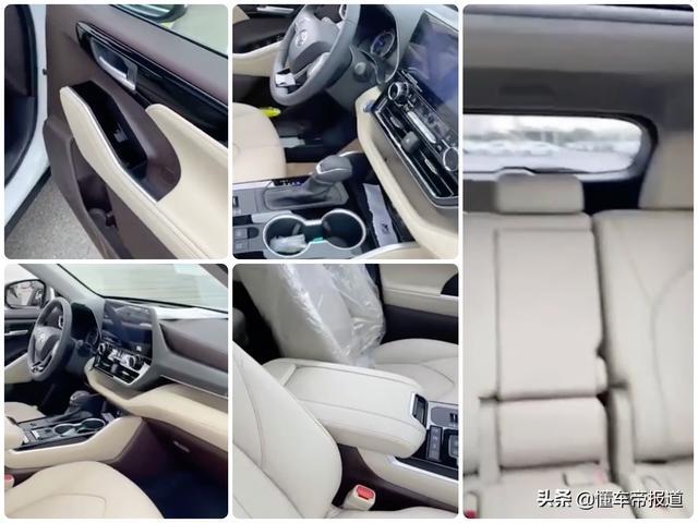 新车｜国产全新汉兰达实车现身！尺寸超锐界，内饰首曝，4月亮相