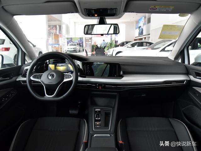 油耗5.5L的合资轿车，奥迪也用同平台，带你看大众高尔夫