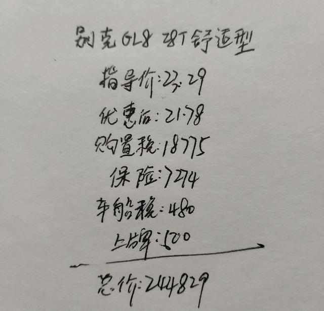 24.48万喜提别克GL8，车主用车感受，这个价格怎么样？