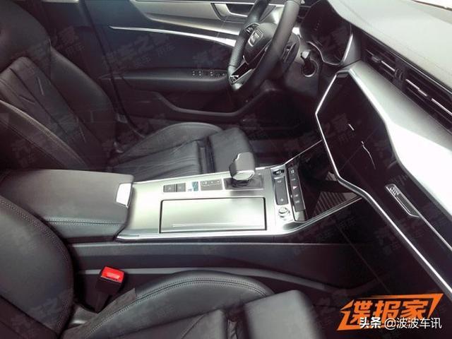 上汽奥迪A7L内饰谍照曝光，内饰和进口版A7风格相同