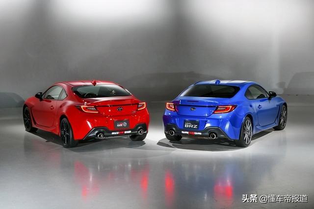 新车｜丰田GR 86/斯巴鲁BRZ发布！红蓝CP你选谁？