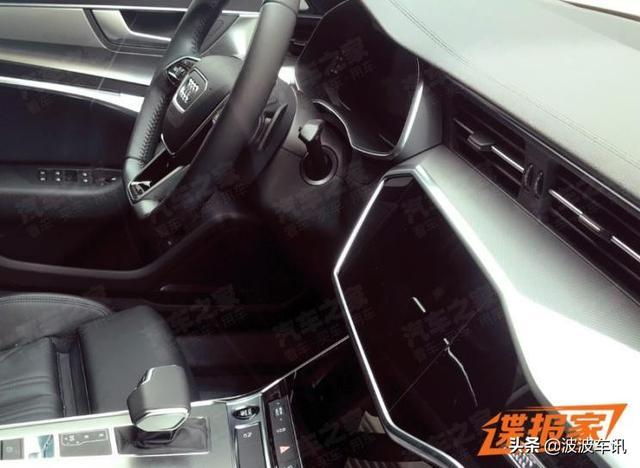 上汽奥迪A7L内饰谍照曝光，内饰和进口版A7风格相同
