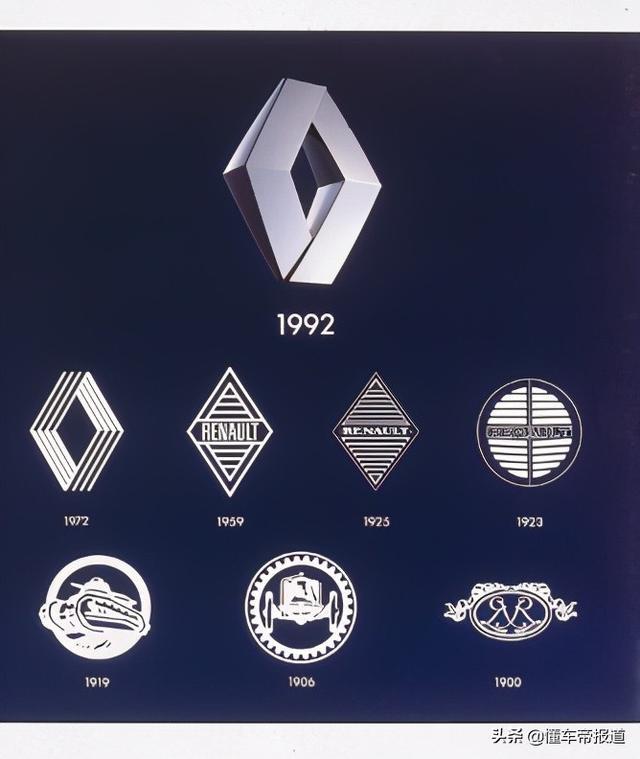 资讯｜雷诺的LOGO终于换了！钻石标重新设计加入“新浪潮”