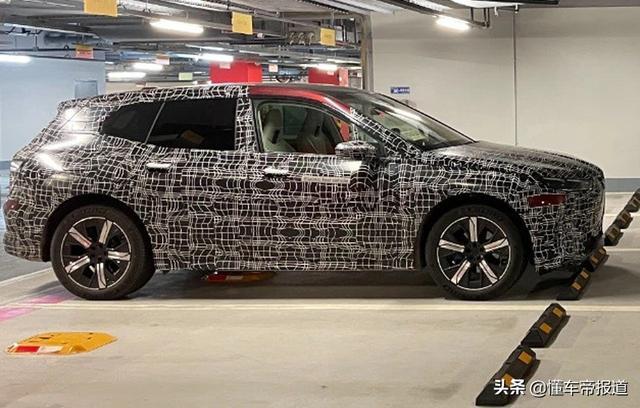 新车 | 与X5同级，曝宝马iX国内谍照，曲面一体大屏抢眼