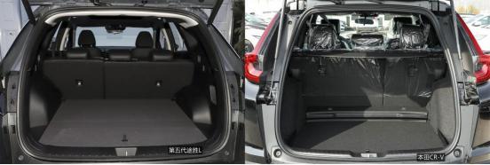 第五代途胜L对比本田CR-V，除了空间占据优势，还有哪些？