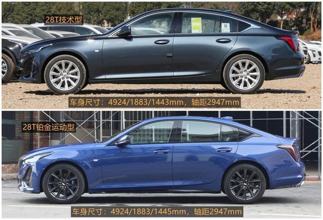 近5米车长+近3米的轴距，还是后驱，凯迪拉克CT5怎么选？
