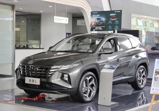 北京现代第五代途胜L之到店实拍