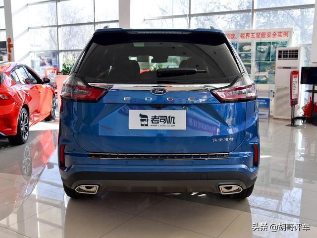 又一款合资中型SUV，外观硬朗动力强，实拍福特锐界