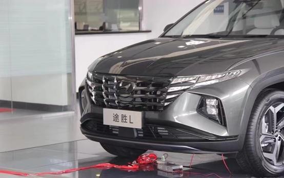 北京现代第五代途胜L之到店实拍