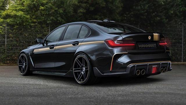 低调杀手现身！Manhart 出手改造2021 BMW M3