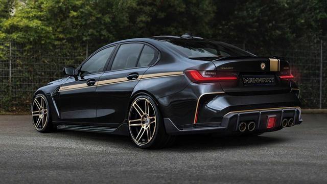 低调杀手现身！Manhart 出手改造2021 BMW M3
