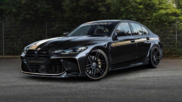 低调杀手现身！Manhart 出手改造2021 BMW M3