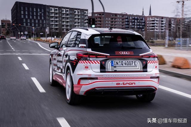 新车｜前脸设计曝光！奥迪Q4 e-tron和特斯拉谁更香？