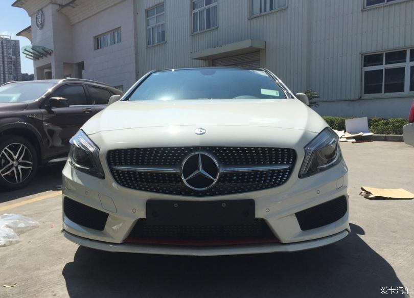 奔驰a提车作业a260提车可能就是缘分