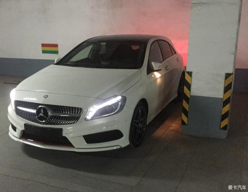 奔驰a提车作业a260提车可能就是缘分