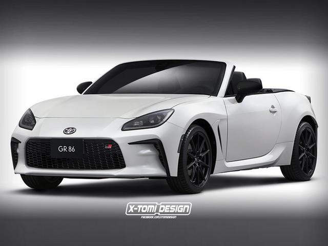丰田全新86敞篷版！搭2.4L引擎+6MT，升级运动外观套件