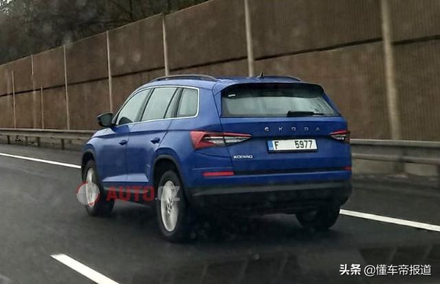 新车｜加入48伏轻混系统性价比变高了？新款柯迪亚克最新谍照