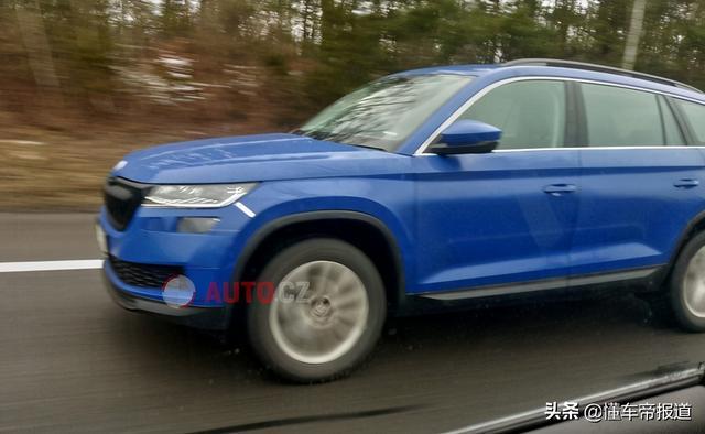 新车｜加入48伏轻混系统性价比变高了？新款柯迪亚克最新谍照