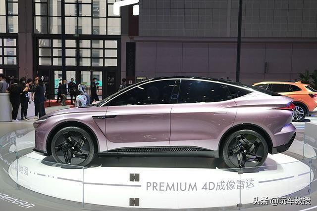 造型前卫 续航可达1000公里 配激光雷达 自动驾驶叫板华为