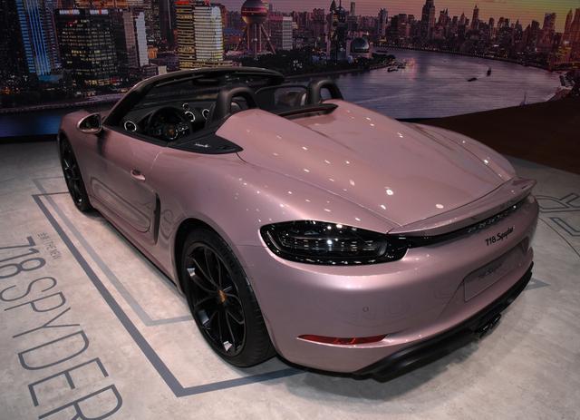 保时捷718 Spyder，售价73.80万元，“白富美”购车新选择？