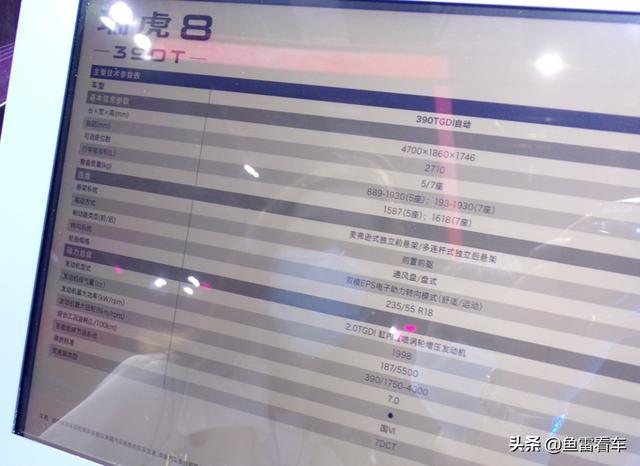 就差价格了，奇瑞2022款瑞虎8 2.0TGDI版实车路试谍照首现