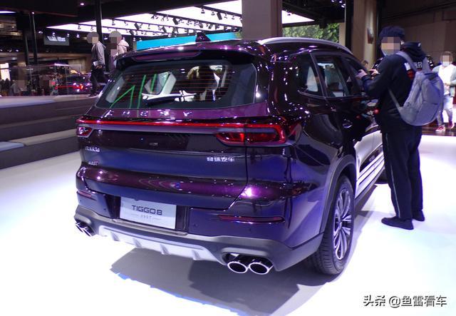 就差价格了，奇瑞2022款瑞虎8 2.0TGDI版实车路试谍照首现