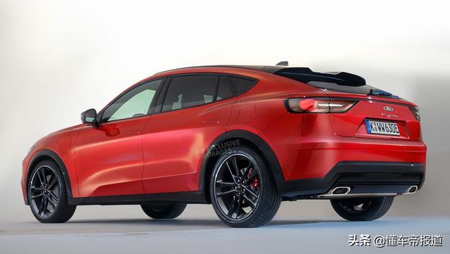 曝光｜福特蒙迪欧秒变SUV，神似Mach-E，配电气化系统