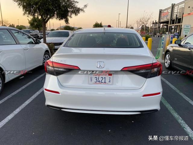 新车｜本田第十一代思域亮相海外街头，实车颜值在线！或年内上市