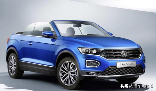 新车｜大众全新敞篷车抢先看，造型拉风，20多万来国内会火吗？