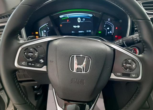 混动版本田CR-V提车！落地22万，按键换挡+AWD，油耗4升真给力