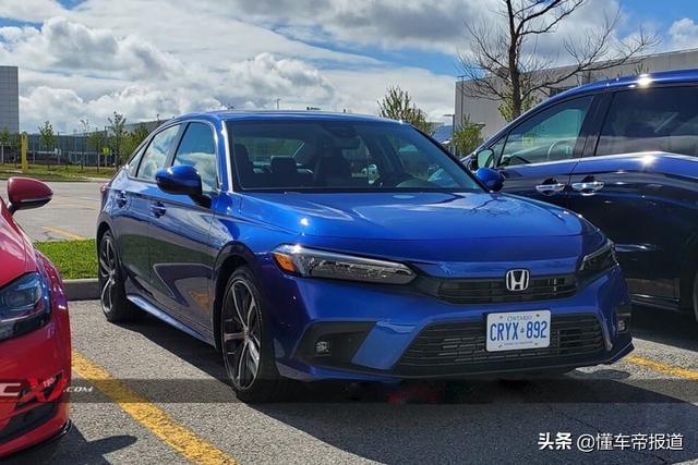 新车｜本田第十一代思域亮相海外街头，实车颜值在线！或年内上市