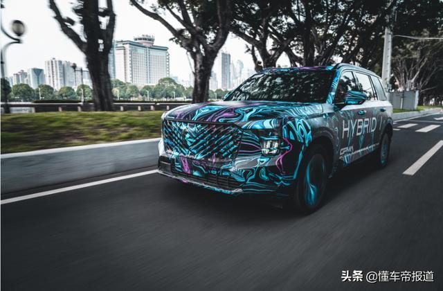 新车｜中大型SUV百公里油耗仅5.5升，广汽传祺全新GS8谍照曝光