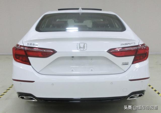新车 | 雅阁姊妹车，东风本田新款INSPIRE实车曝光，前脸变化大
